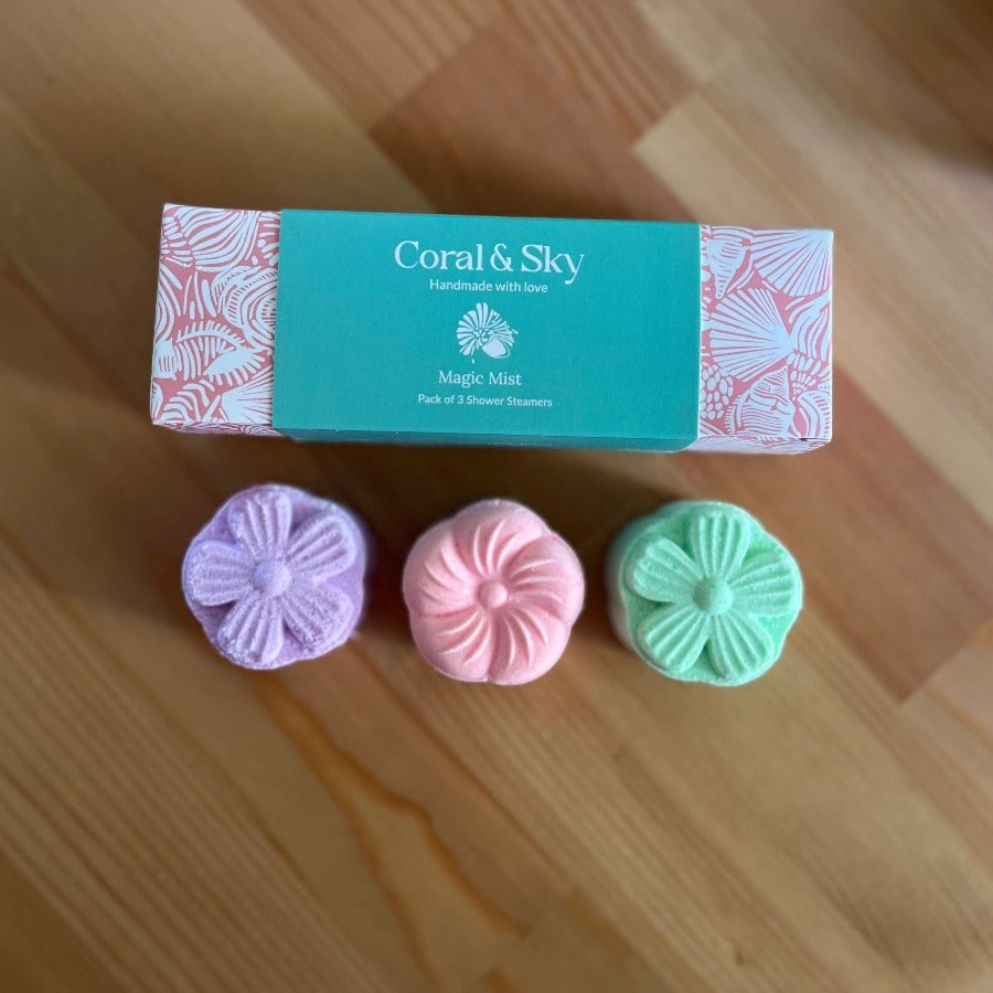 Magic Mist - Shower Steamers Set - Lavender, Menthol & Neroli Essential Oil | Verified Sustainable by Brown Living™