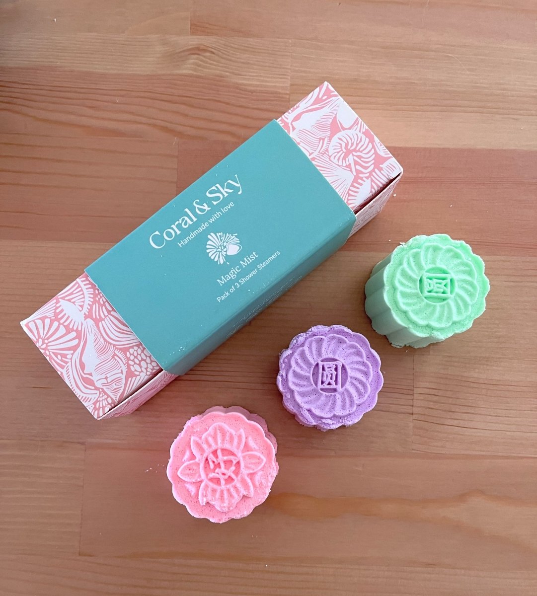 Magic Mist - Shower Steamers Set - Lavender, Menthol & Neroli Essential Oil | Verified Sustainable by Brown Living™