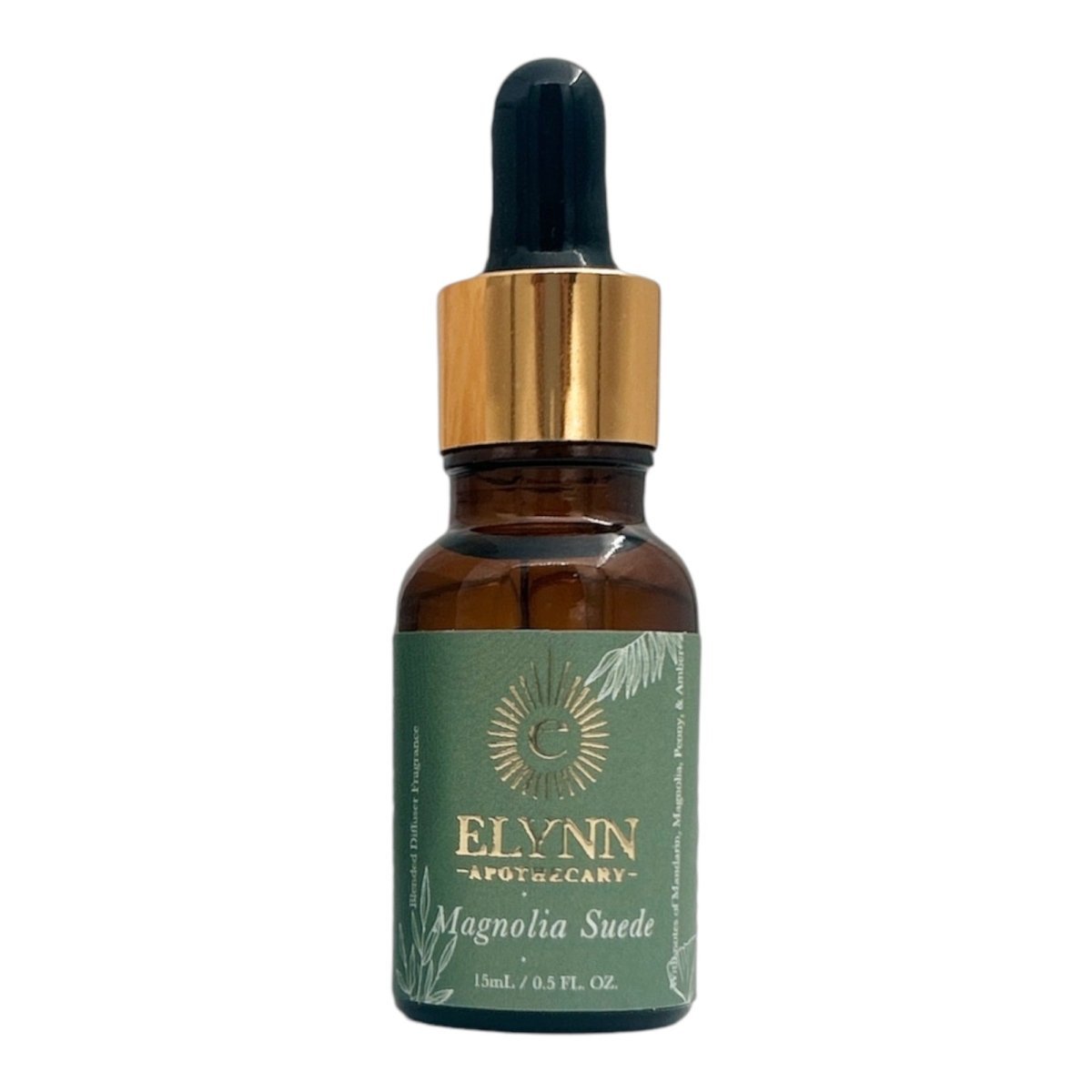 Magnolia Suede Diffuser Oil - 15ml – Fragrance Diffusers by Elynn available on Brown Living™. . SKU: EL - MSDF/15. Img 26.