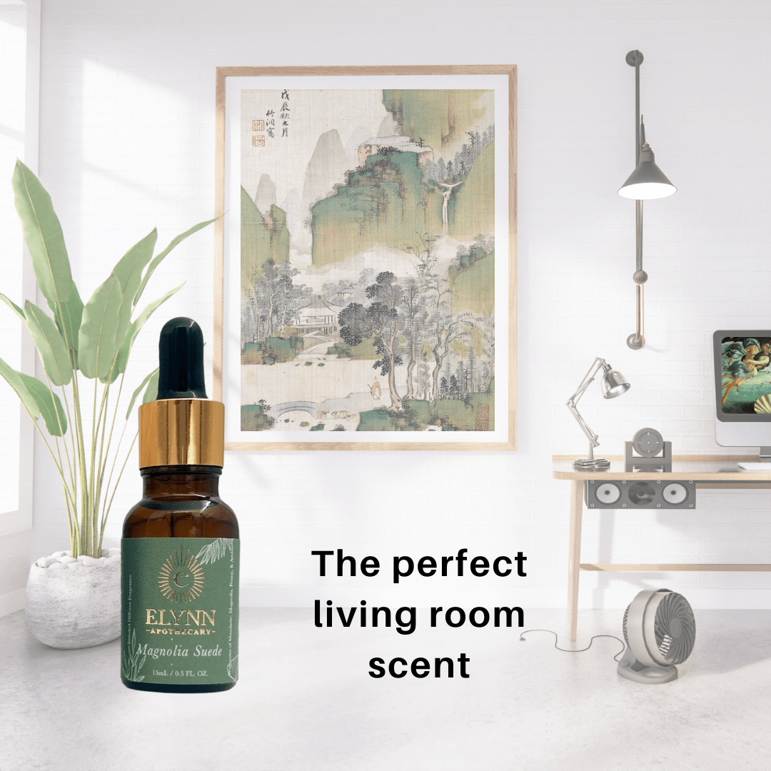 Magnolia Suede Diffuser Oil - 15ml – Fragrance Diffusers by Elynn available on Brown Living™. . SKU: EL - MSDF/15. Img 23.