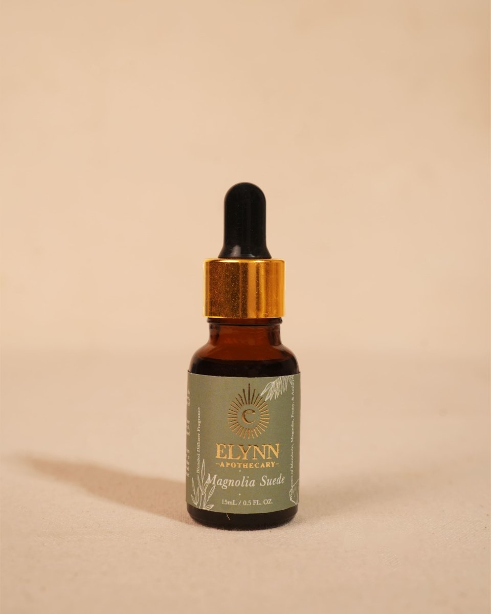 Magnolia Suede Diffuser Oil - 15ml – Fragrance Diffusers by Elynn available on Brown Living™. . SKU: EL - MSDF/15. Img 19.