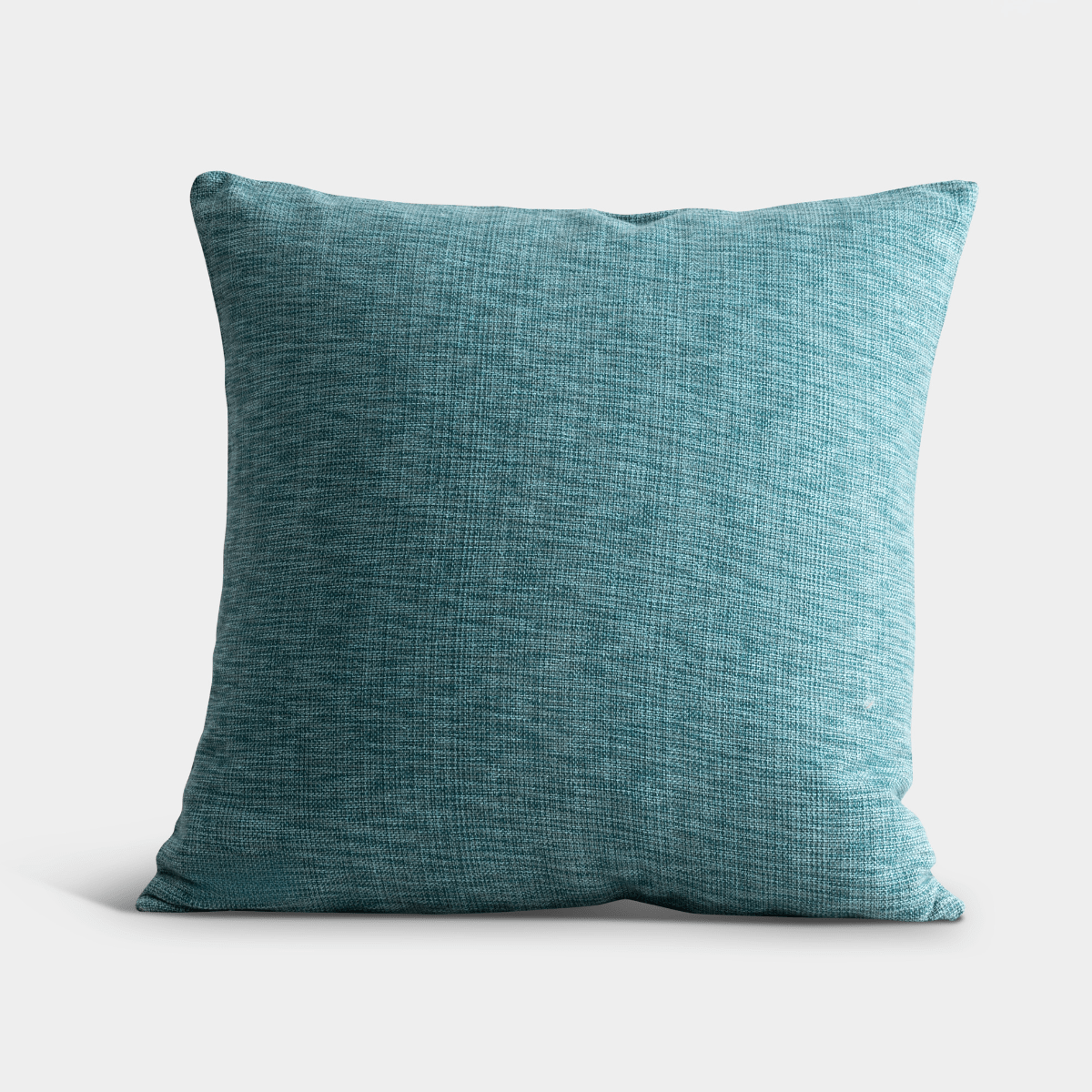 Marbella Textured Teal Cotton Cushion Cover | Verified Sustainable by Brown Living™