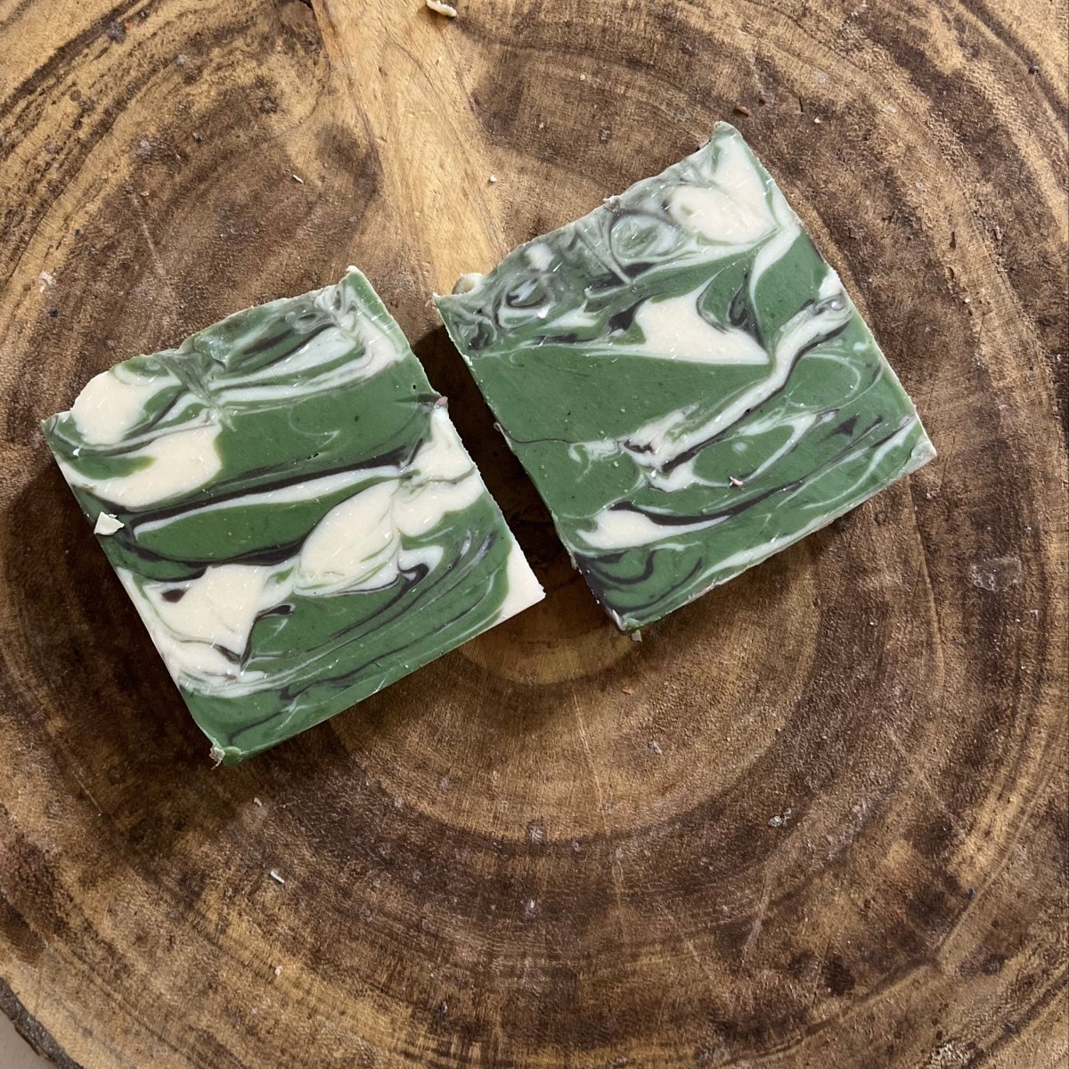Menthol & Mud - Peppermint, Tea Tree, Cold Process Soap - Pack of 2 | Verified Sustainable by Brown Living™