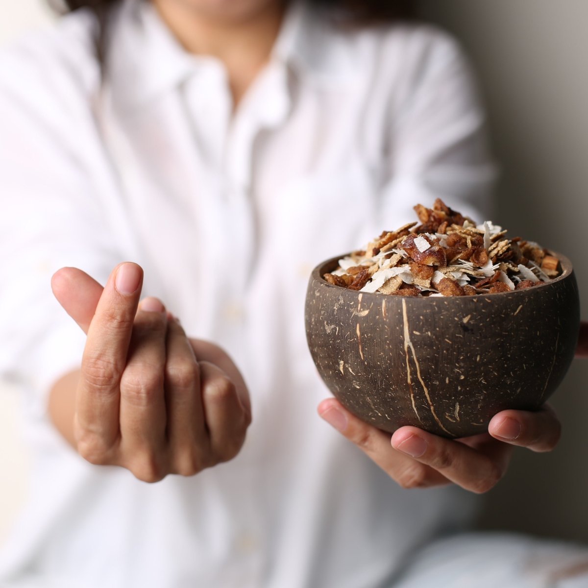 Millet Granola with Dates & Almonds - 380g | Verified Sustainable by Brown Living™