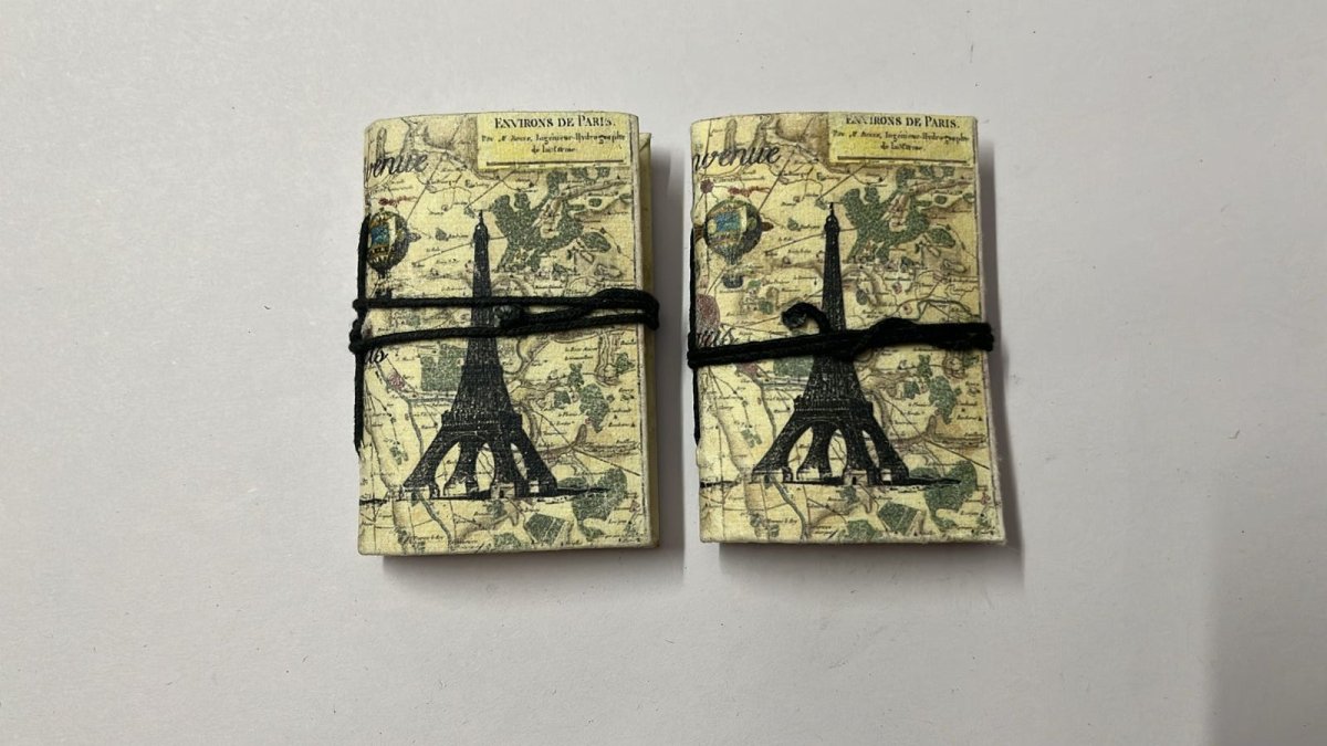 Mini Recycled Paper Journal Pack of 2 – Notebooks & Notepads on Brown Living™. SKU: OEP2533998. Img 15.