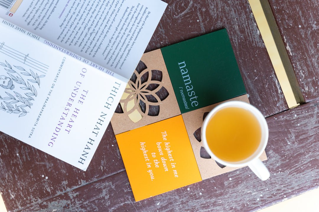 Namaste Coasters - Being one with everything | Verified Sustainable by Brown Living™