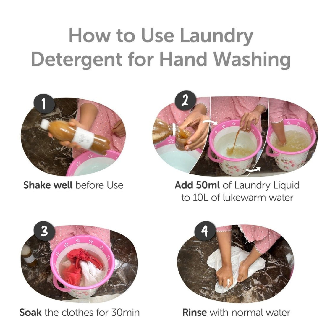Natural Laundry Liquid 1.9L - Baby & Pet Safe – Cleaning Products on Brown Living™. SKU: 4BC_NLL - 2K. Img 5.