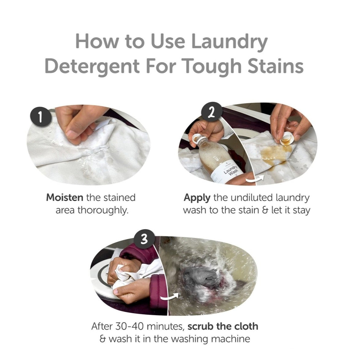 Natural Laundry Liquid 1.9L - Baby & Pet Safe – Cleaning Products on Brown Living™. SKU: 4BC_NLL - 2K. Img 7.