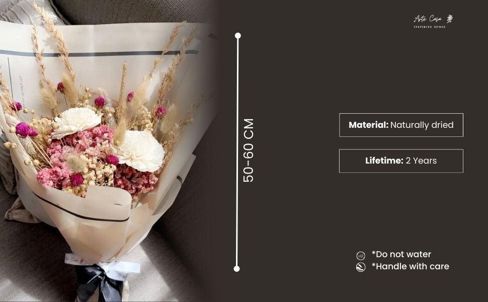 Naturally Dried Marshmallow Bunch – Decor & Artefacts on Brown Living™. SKU: D - 34. Img 4.