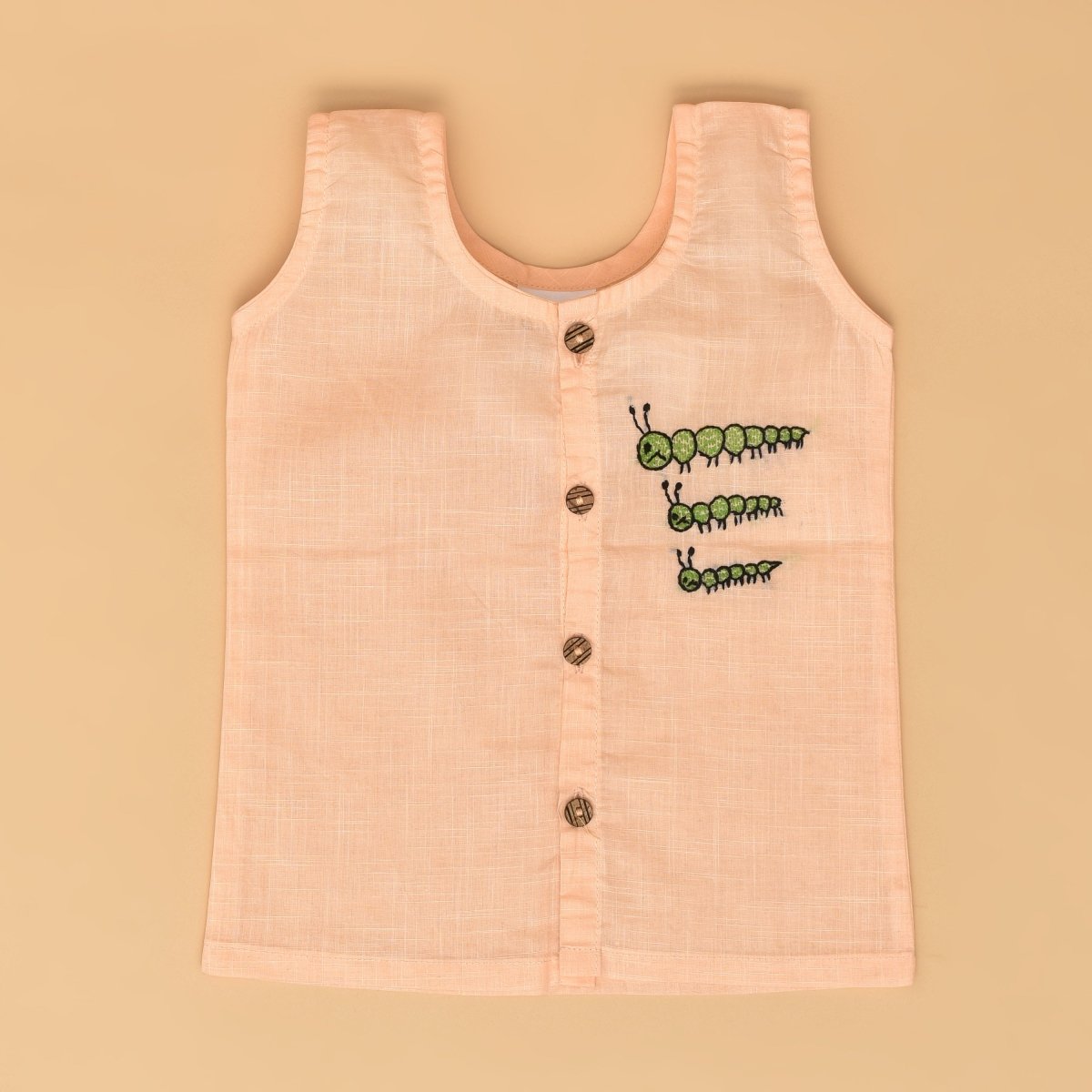 Nighttime Friends Jabla Combo (Night Owl and Caterpillar) - Pure Cotton Baby Jabla Set of 2 | Verified Sustainable by Brown Living™