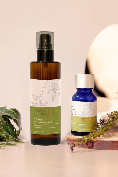 Nivarini Skin Healing Tulsi Neem Face Wash 100ml | Verified Sustainable by Brown Living™