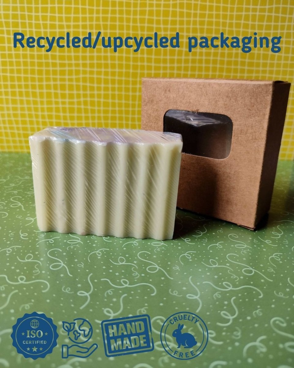 Orchid Essence Goat Milk & Shea Butter Soap Bar 100 g – Body Soap by Sobek Naturals available on Brown Living™. Single Piece . SKU: SOB - SOAP - 055582. Img 6.