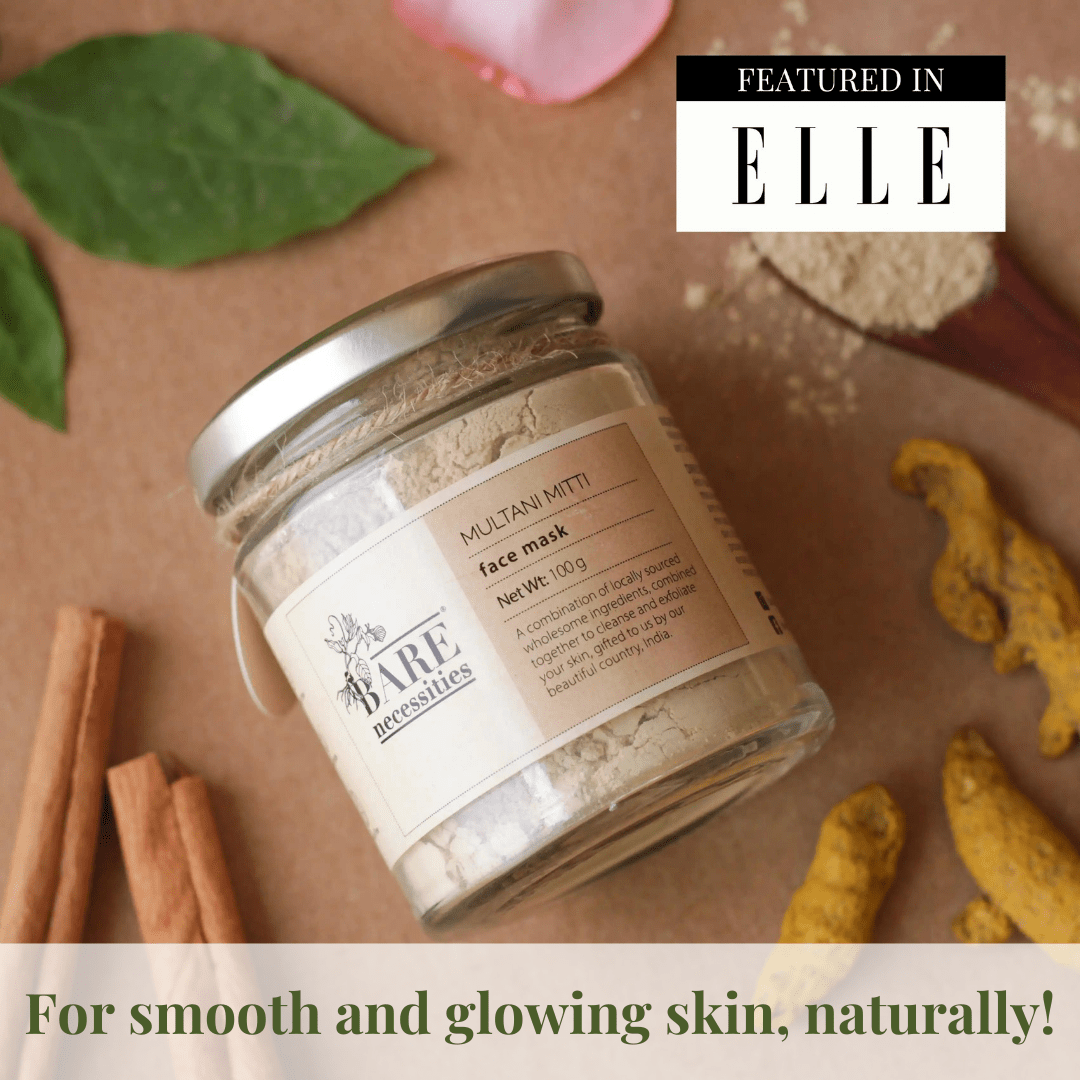 Organic Multani Mitti Powder for Face – Face Pack on Brown Living™. SKU: BNPCI013. Img 2.