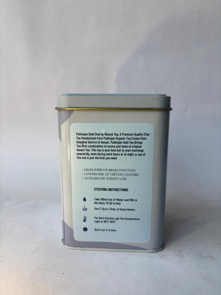 Pabhojan Assam Gold Tea (100g) - Organic Assam Tea | Verified Sustainable by Brown Living™