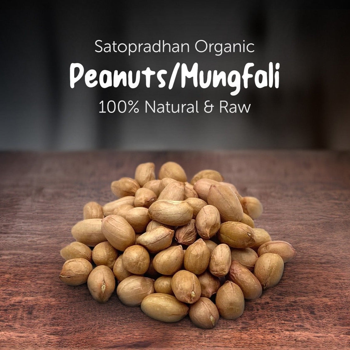 Peanuts Whole 800g - Organic & Aflatoxin - Free – Dried Fruits, Nuts & Seeds on Brown Living™. SKU: 2NS_PRKG - 8H. Img 3.