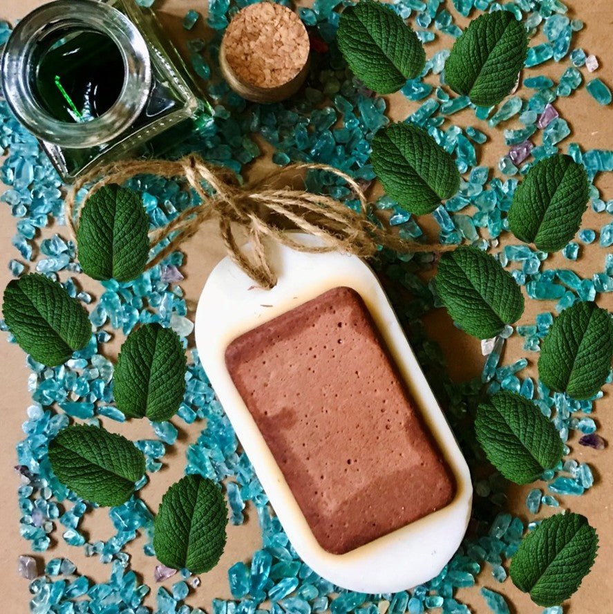 Peppermint fragrance - Red Claystone Closet Freshener | Verified Sustainable by Brown Living™