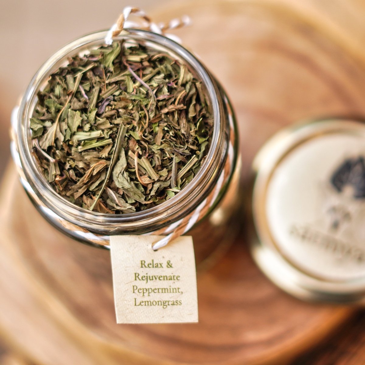 Peppermint & Lemongrass Tea - Refreshing Digestive Infusion - 25g – Tea on Brown Living™. SKU: peppe_25gms. Img 3.