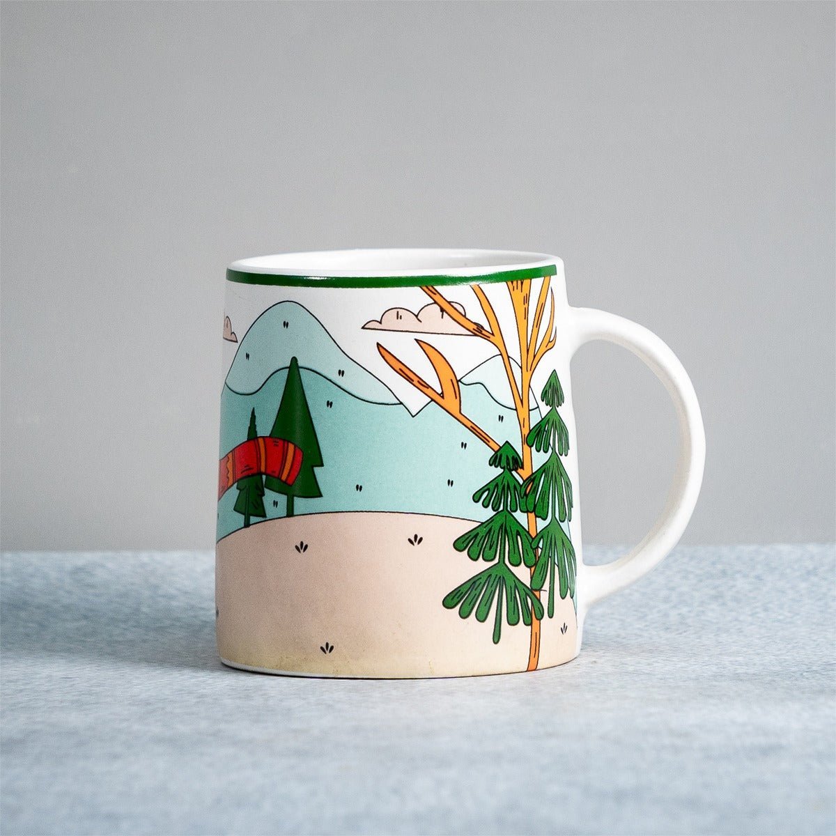Polar Bear Ceramic Mug - 350ml | Verified Sustainable by Brown Living™