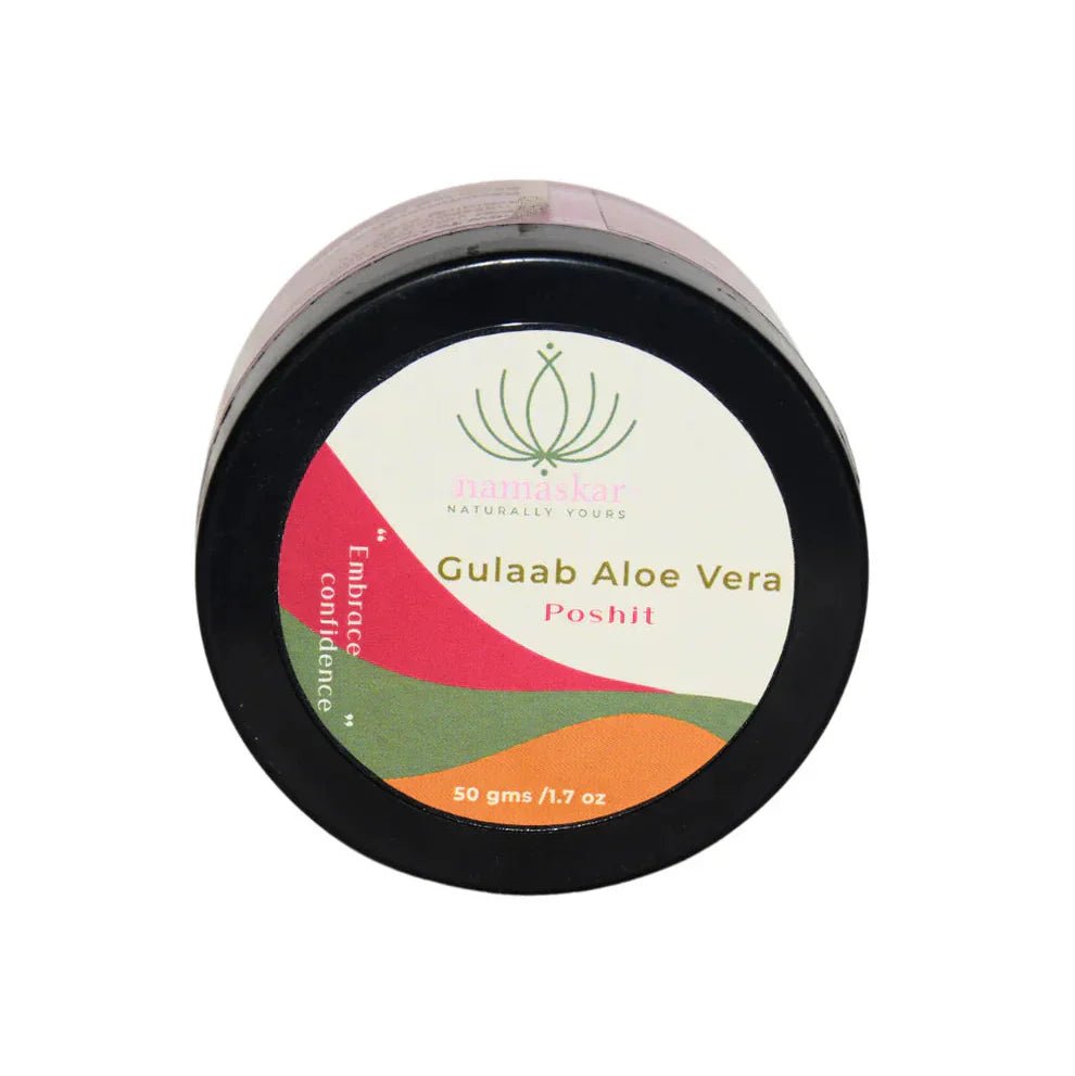 Poshit | Gulaab Aloe Vera - 50g | Verified Sustainable by Brown Living™