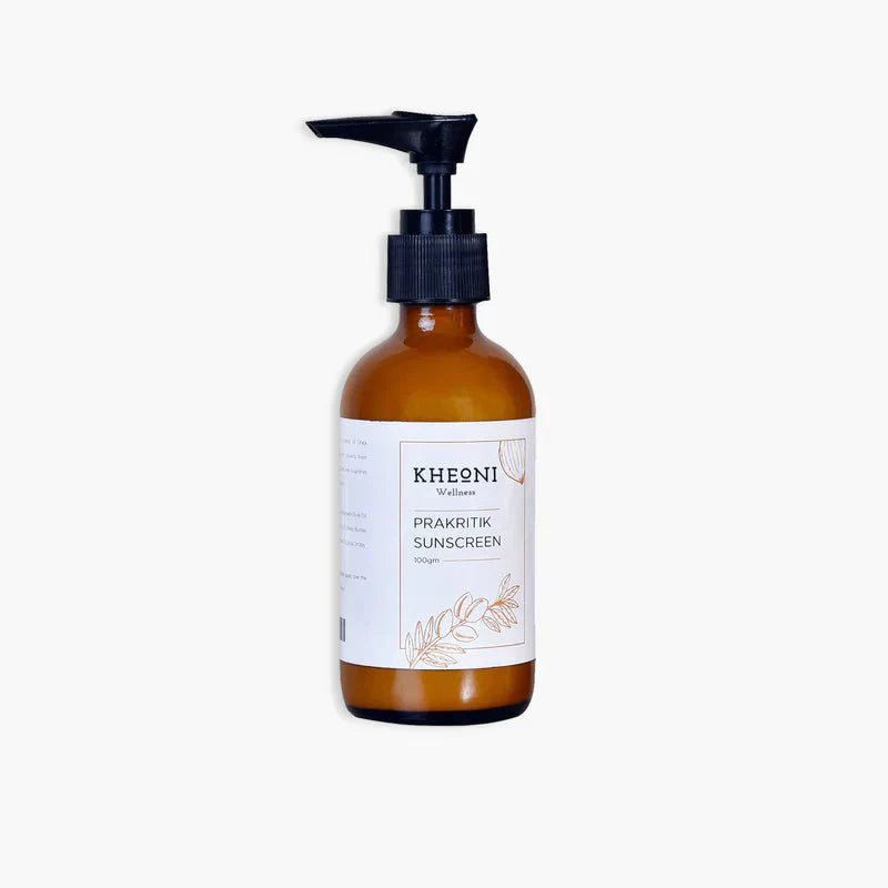 Prakritik Sunscreen for Daily Sun Protection - 100gm | Verified Sustainable by Brown Living™