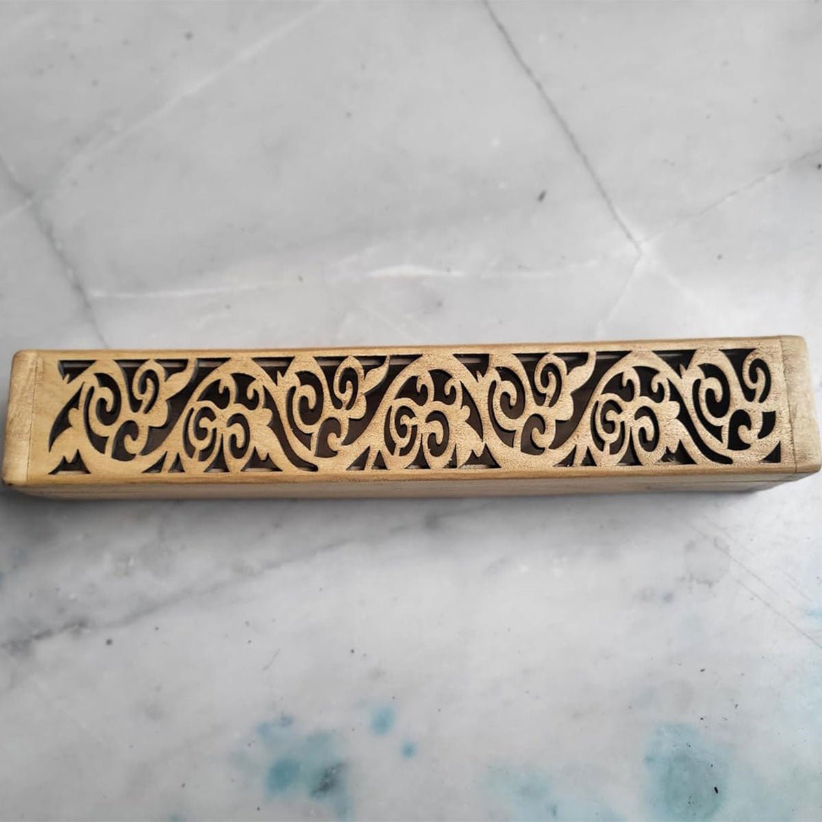 Premium Wooden Stick Holder – Home Decor on Brown Living™. SKU: SPISAG001P. Img 2.