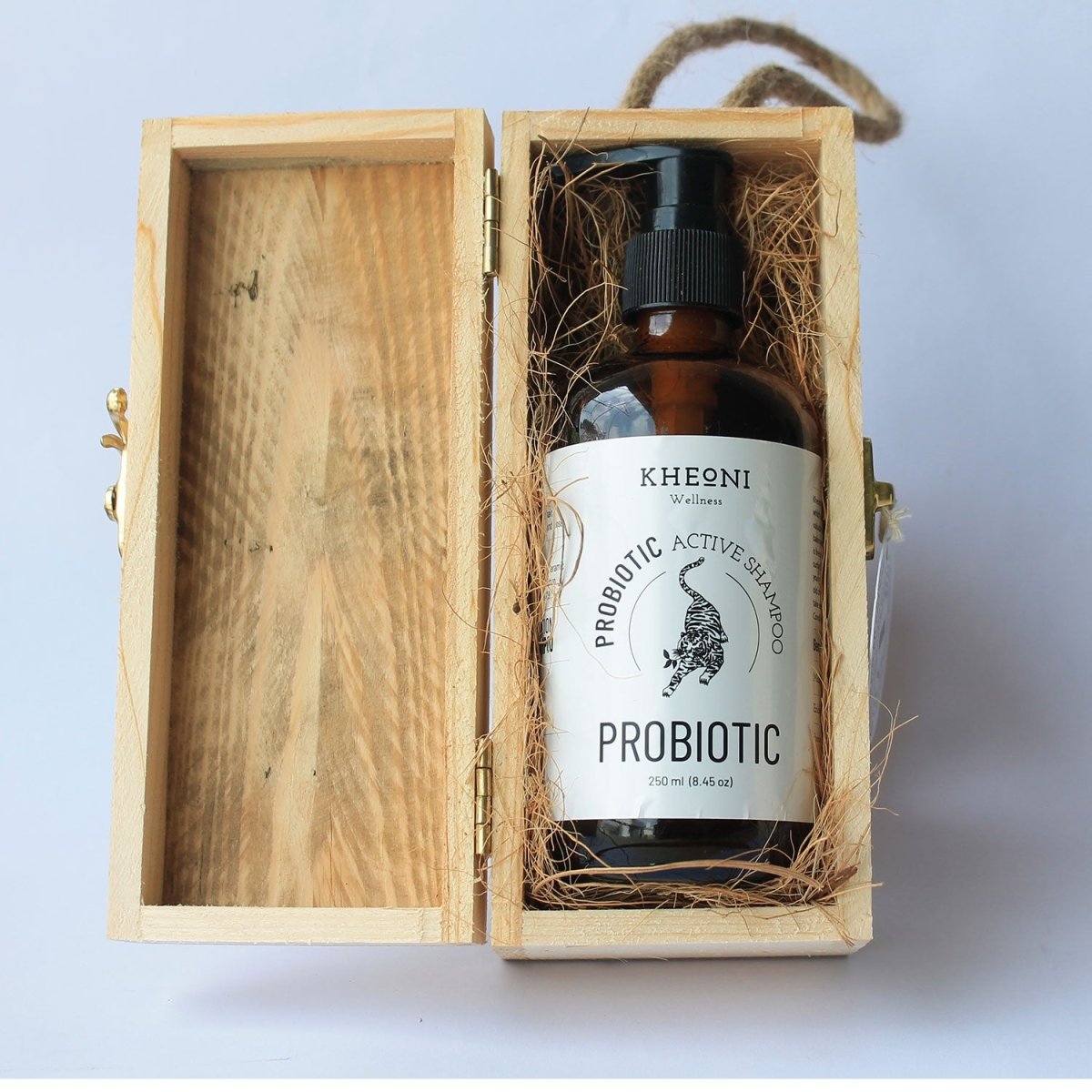 Probiotic Active Shampoo – Hair Shampoo on Brown Living™. SKU: PRSHPR250L. Img 3.