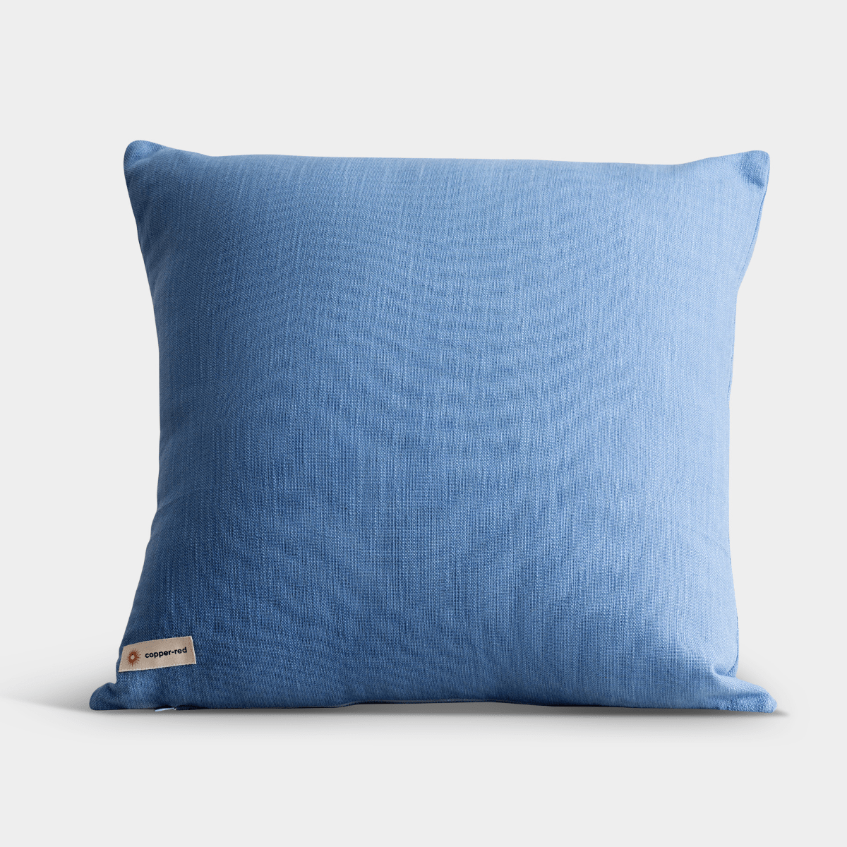 Provence Pastel Blue Cotton Cushion Cover | Verified Sustainable by Brown Living™
