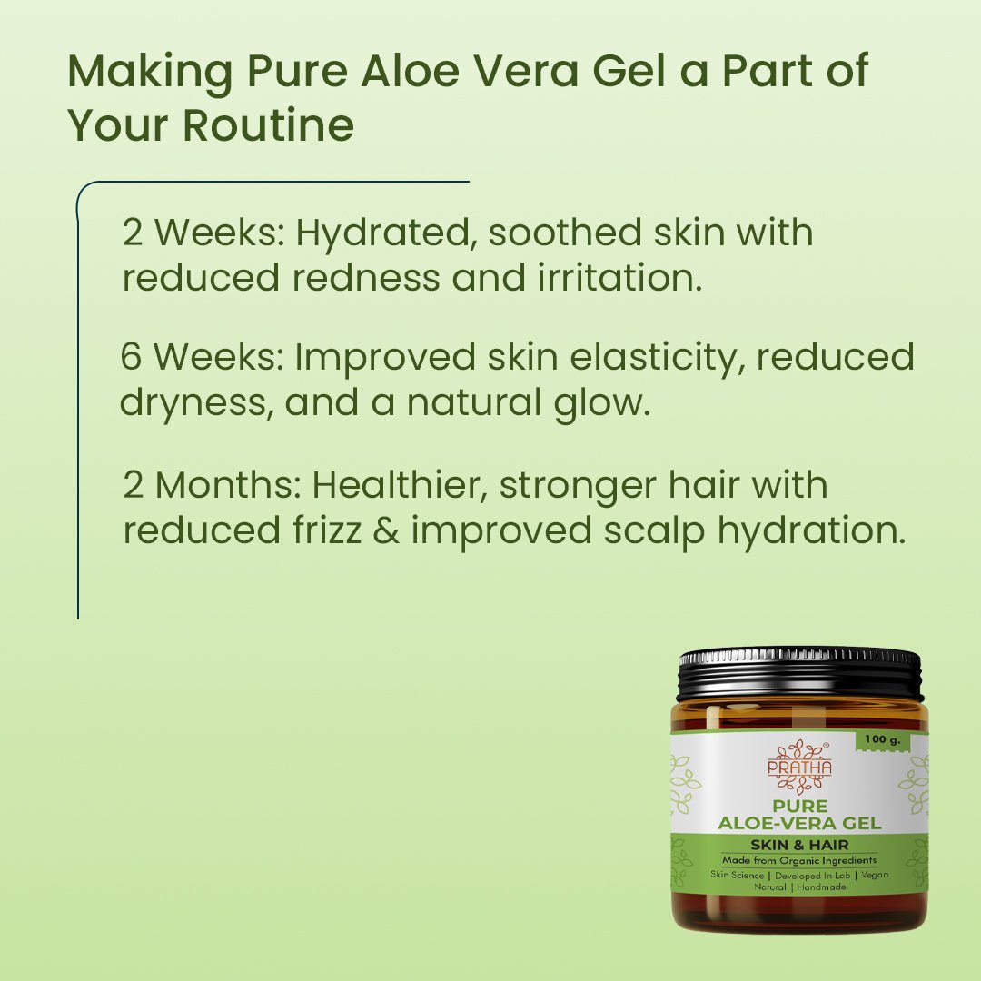 Pure Aloe Vera Gel | Skin & Hair | Verified Sustainable by Brown Living™