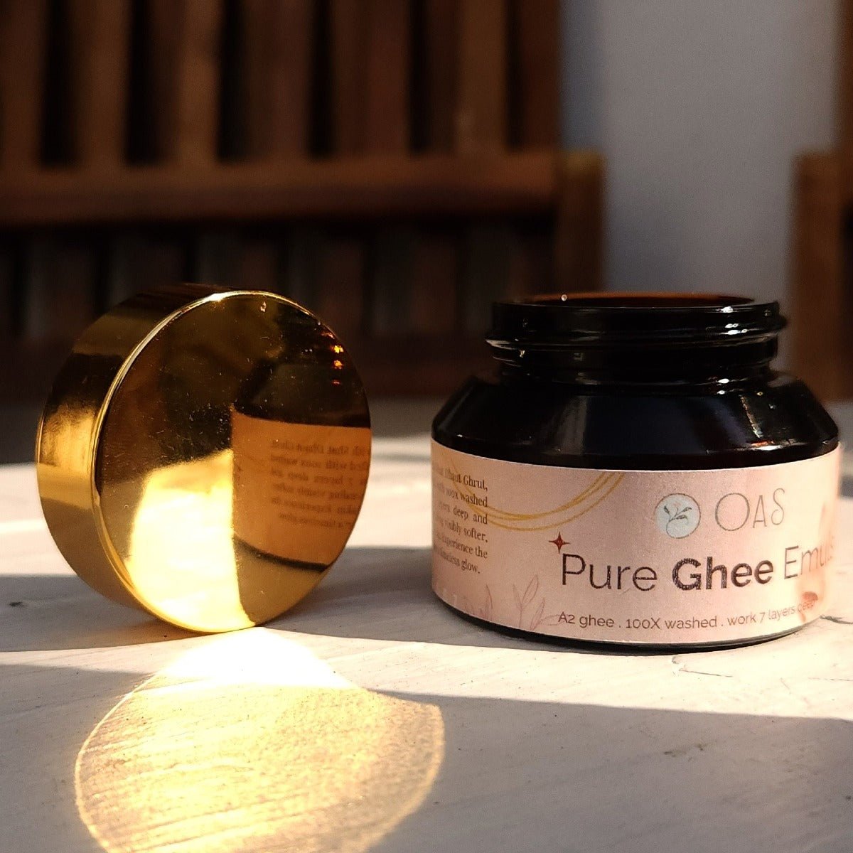 Pure Ghee Emulsion - Shat Dhaut Ghrit | Verified Sustainable by Brown Living™