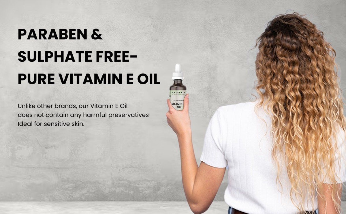 Pure & Natural Vitamin E Oil - 30 ml | Verified Sustainable by Brown Living™