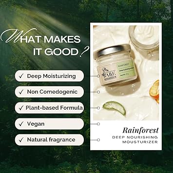 Rainforest Deep Hydrating Moisturizer | Body Lotion for Dry Skin| Pack of 2 – Face Moisturizer on Brown Living™. SKU: BNPCI032 - 1. Img 5.