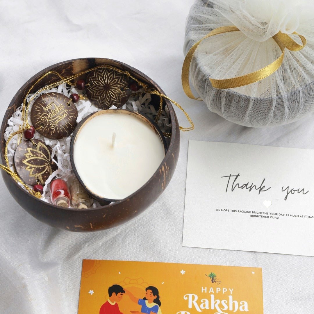Rakshabandhan Hampers | Gift Hampers Set – Gift Giving on Brown Living™. SKU: TGARKSHABNDNHMPR. Img 1.