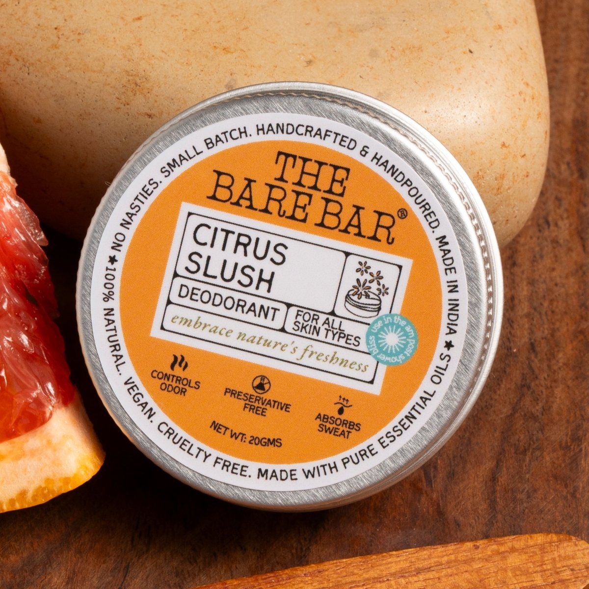 Refreshing Citrus Slush Deodorant with Long - Lasting Aroma – Deodorant on Brown Living™. SKU: 8904448001488. Img 1.