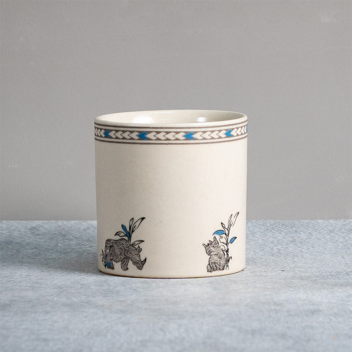 Rhino Ceramic Mug - 350ml | Verified Sustainable by Brown Living™