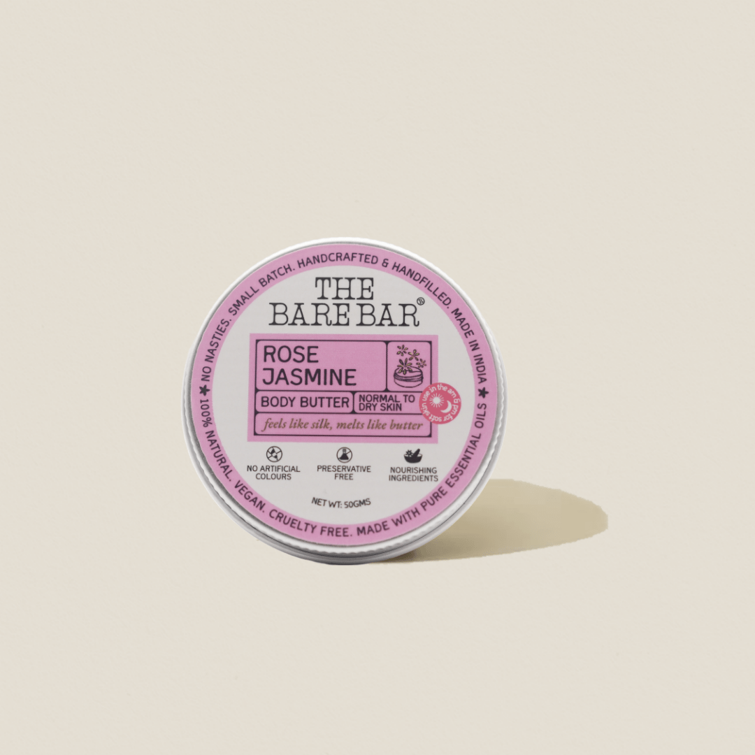 Rose Jasmine Body Butter – Romantic Aroma Rich Nourishment | Verified Sustainable by Brown Living™