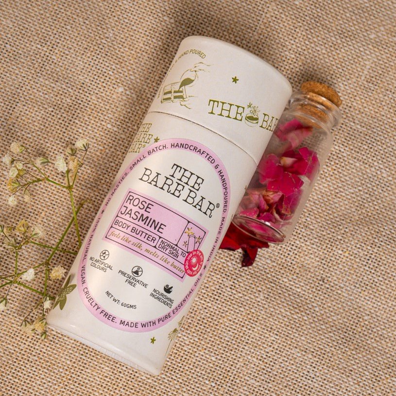 Rose Jasmine Body Butter – Romantic Aroma Rich Nourishment | Verified Sustainable by Brown Living™