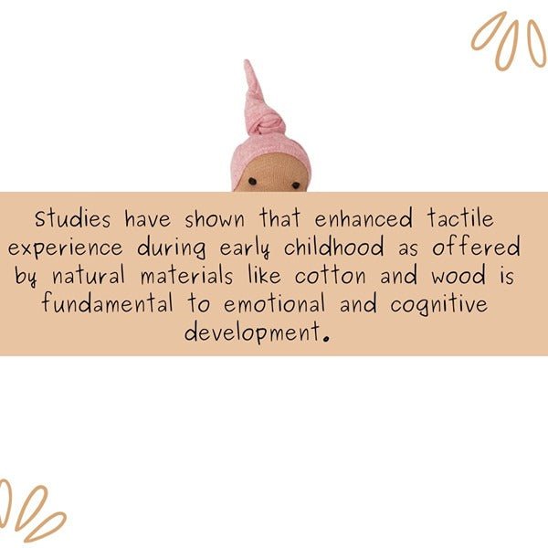 Rumi - Waldorf Inspired fabric Doll – Role & Pretend Play Toys on Brown Living™. SKU: STWD(B) - 01. Img 4.