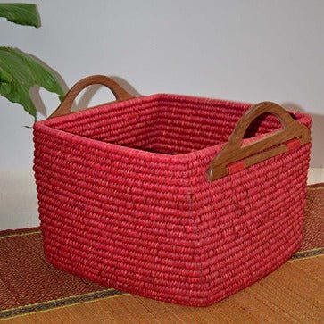 Sabai & Palm Storage Basket – Baskets & Boxes on Brown Living™. SKU: SBLBAS017B. Img 7.