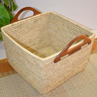 Sabai & Palm Storage Basket – Baskets & Boxes on Brown Living™. SKU: SBLBAS017D. Img 11.