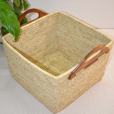 Sabai & Palm Storage Basket – Baskets & Boxes on Brown Living™. SKU: SBLBAS017D. Img 13.