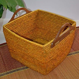 Sabai & Palm Storage Basket – Baskets & Boxes on Brown Living™. SKU: SBLBAS017C. Img 3.