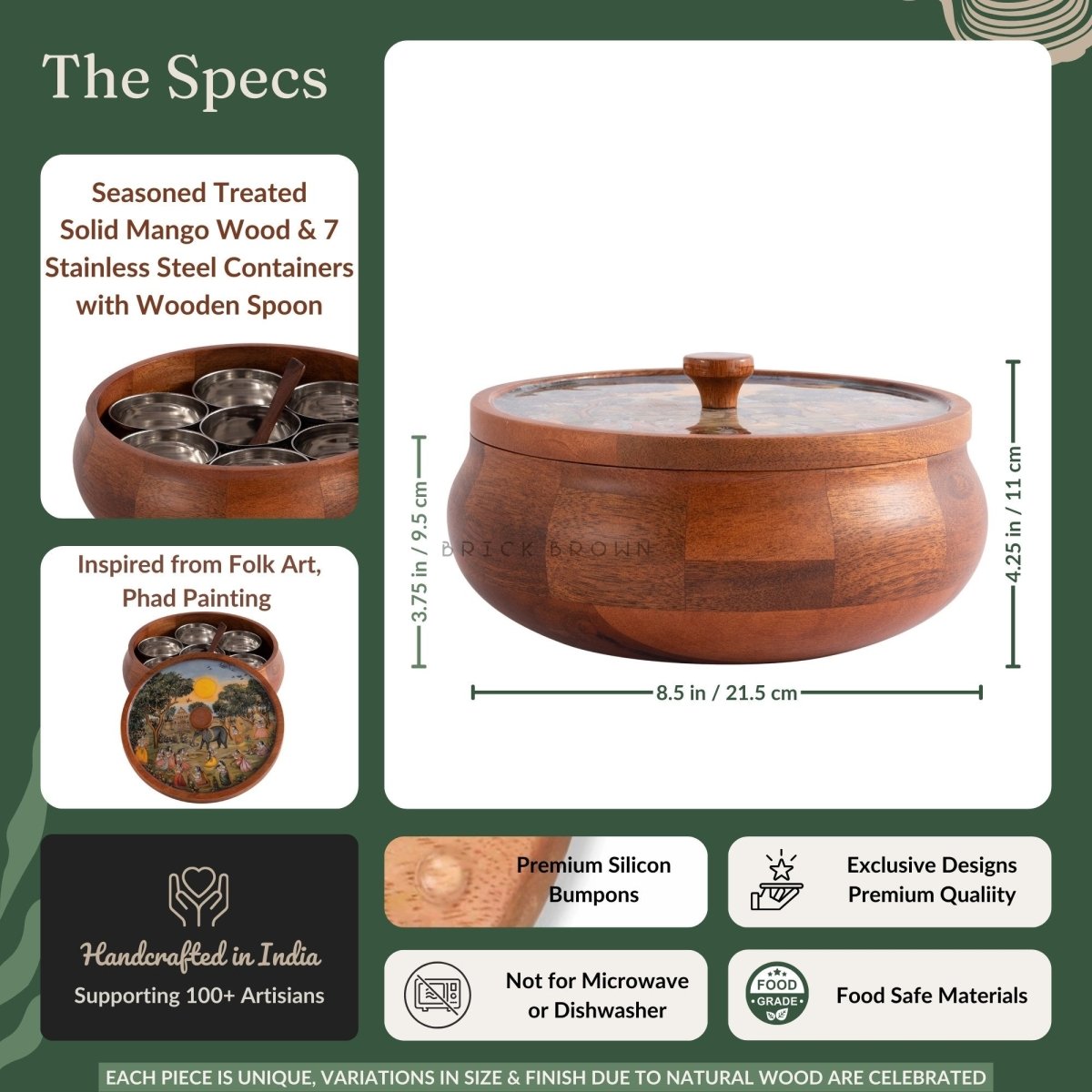 Saga Kitchen Duo Gift Set – Thoughtful Gift for Culinary Lovers – Gift Giving on Brown Living™. SKU: BBG008. Img 4.