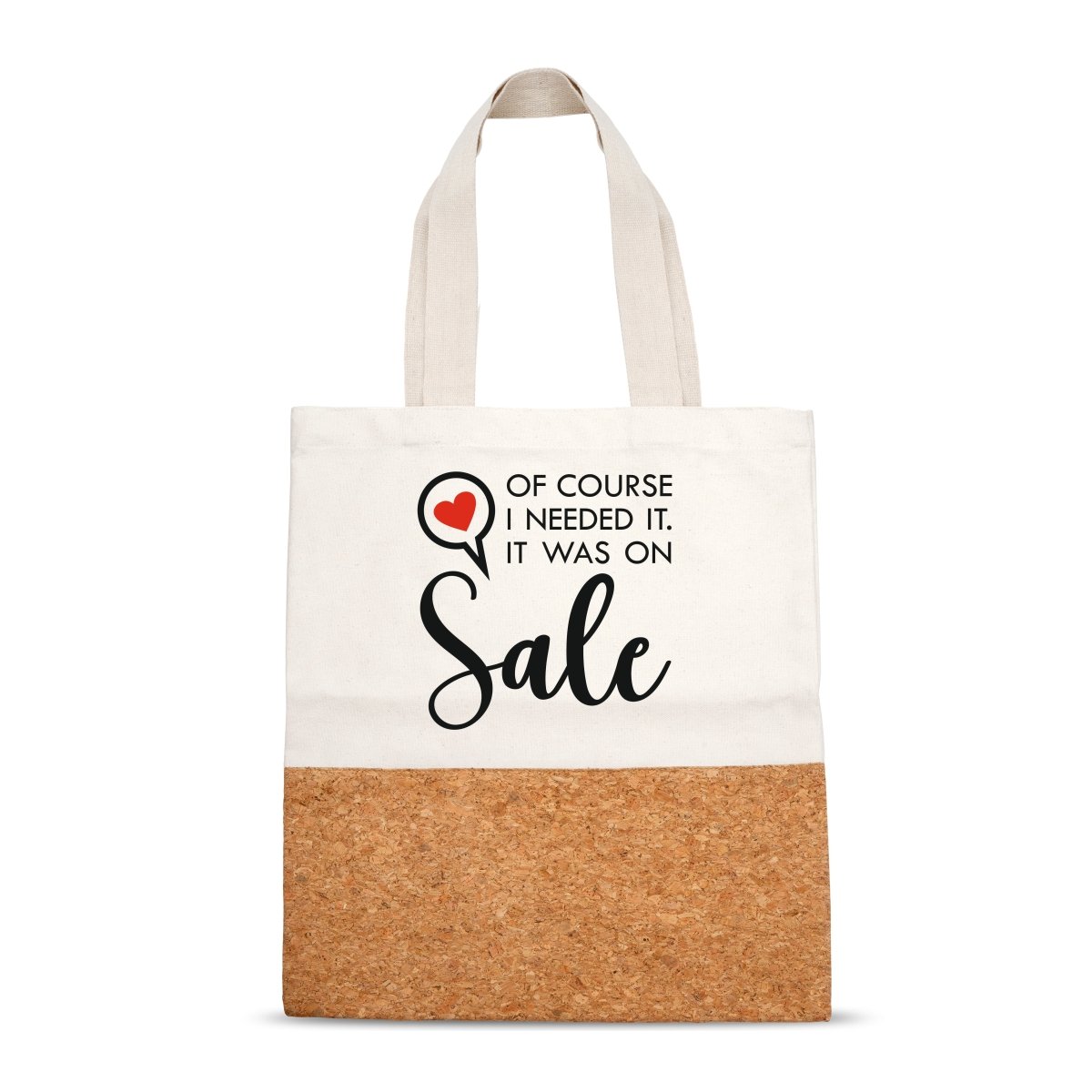 Sale Addict Cork And Canvas Tote Bag – Tote Bag by The Cork Studio available on Brown Living™. . SKU: TCS - 38. Img 1.