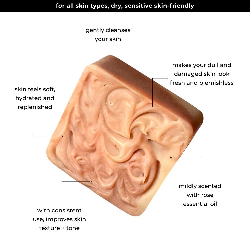 Sensitive Skin Coconut Milk Soap Bundle - For Dry & All Skin Types – Body Soap on Brown Living™. SKU: BUN32. Img 3.