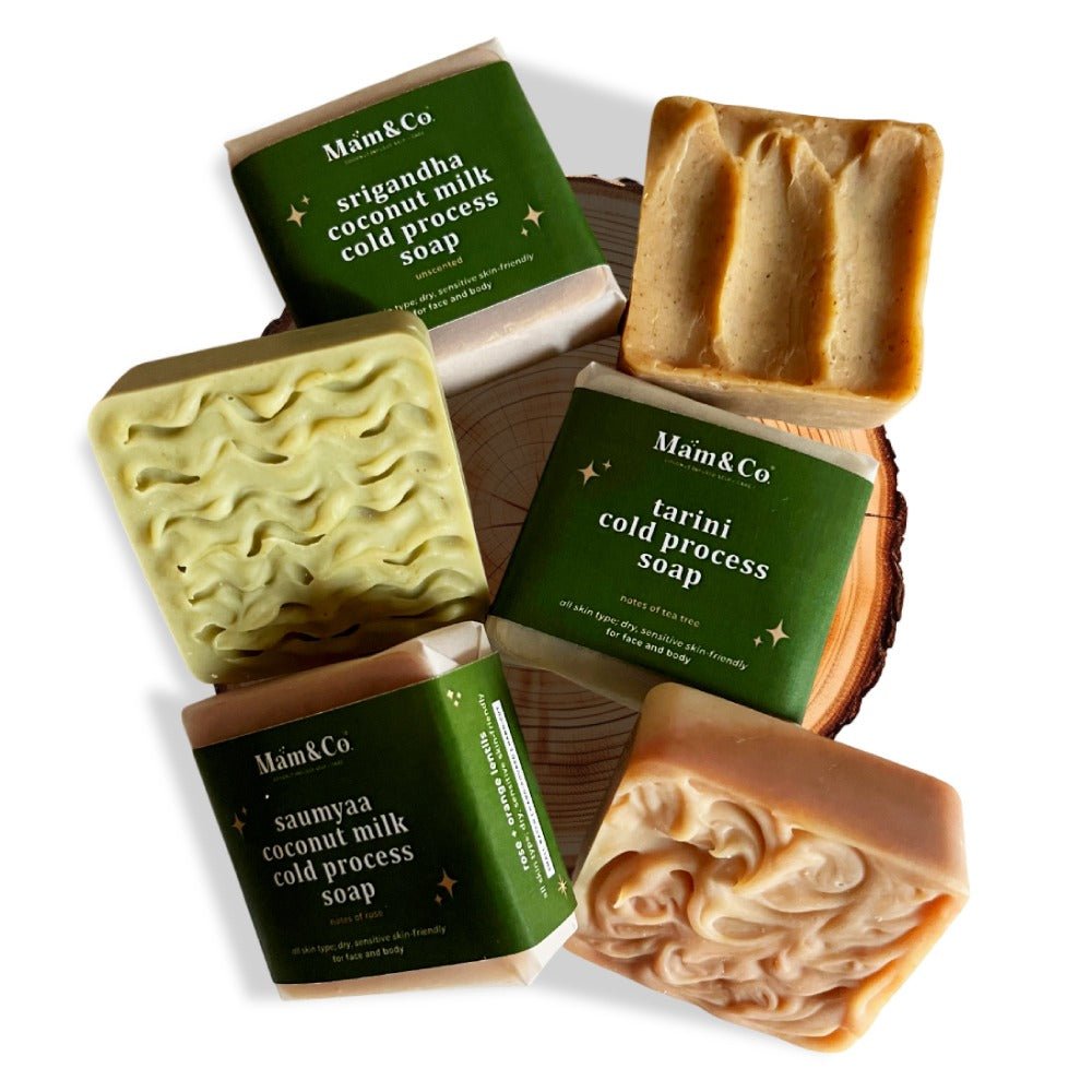 Sensitive Skin Coconut Milk Soap Bundle - For Dry & All Skin Types – Body Soap on Brown Living™. SKU: BUN32. Img 1.