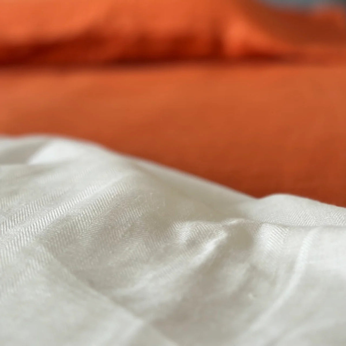 Shwet - Pure White Hemp Bedsheet Set | Verified Sustainable by Brown Living™