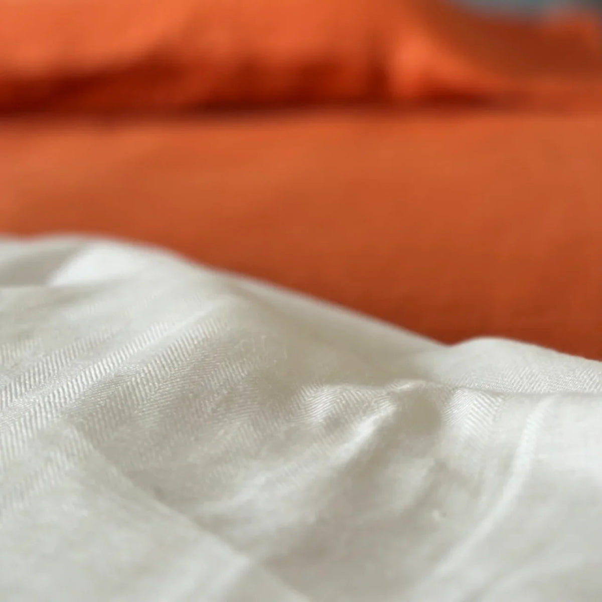 Shwet - Pure White Hemp Bedsheet Set | Verified Sustainable by Brown Living™