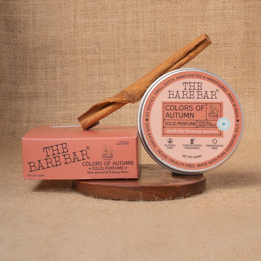 Solid Perfume - Colors of Autumn Blend with Woody Notes | Verified Sustainable by Brown Living™