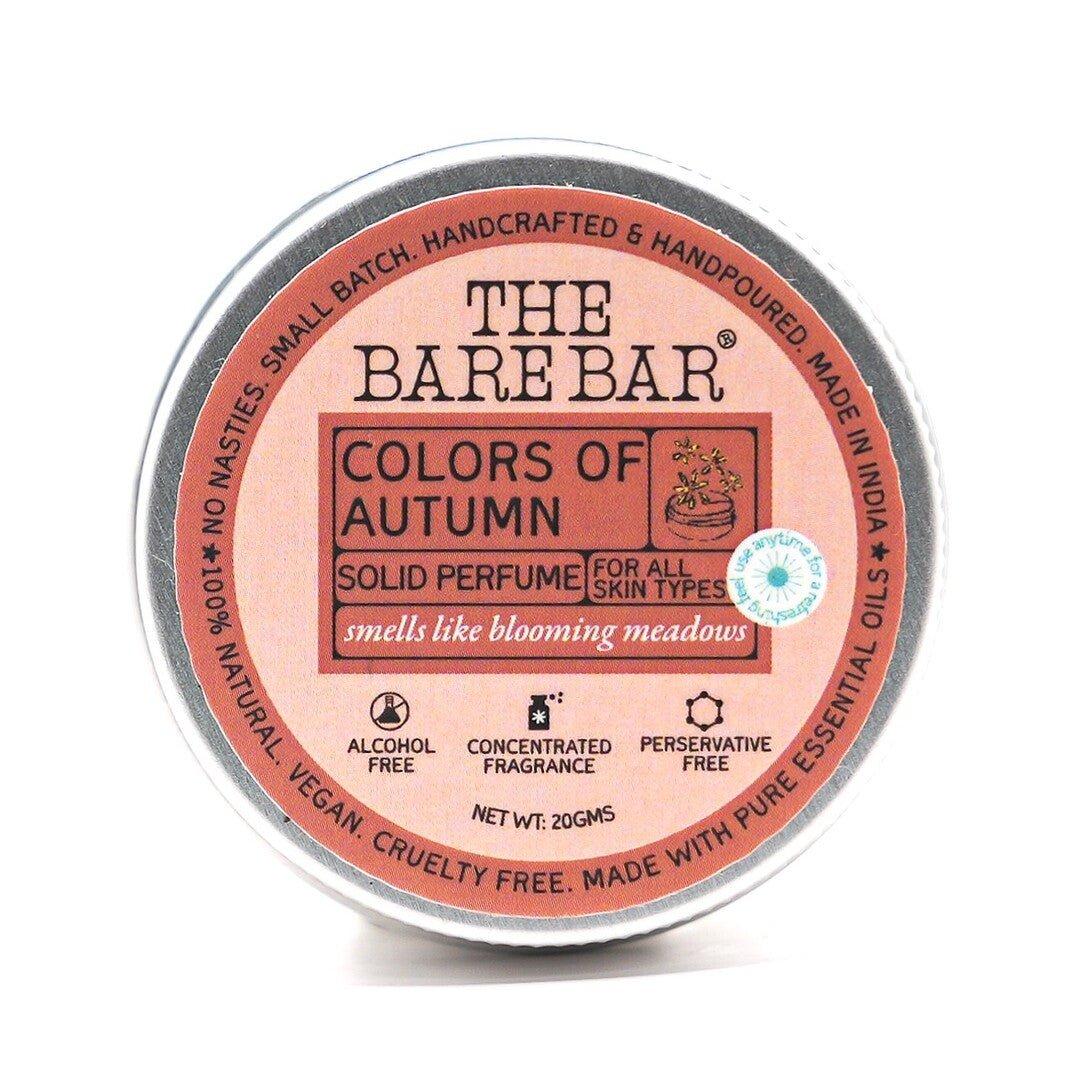 Solid Perfume - Colors of Autumn Blend with Woody Notes | Verified Sustainable by Brown Living™