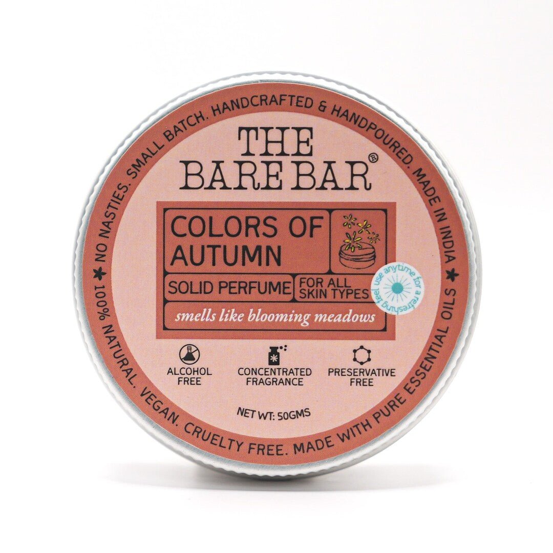 Solid Perfume - Colors of Autumn Blend with Woody Notes | Verified Sustainable by Brown Living™